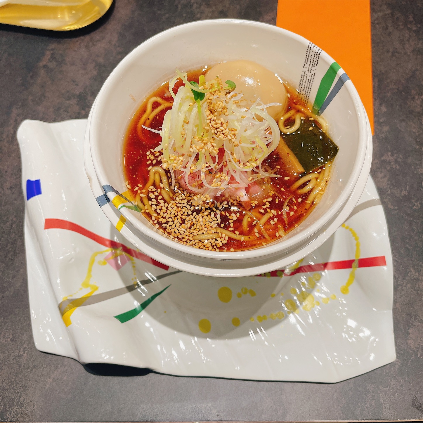 24世紀ラーメンの煮卵トッピング