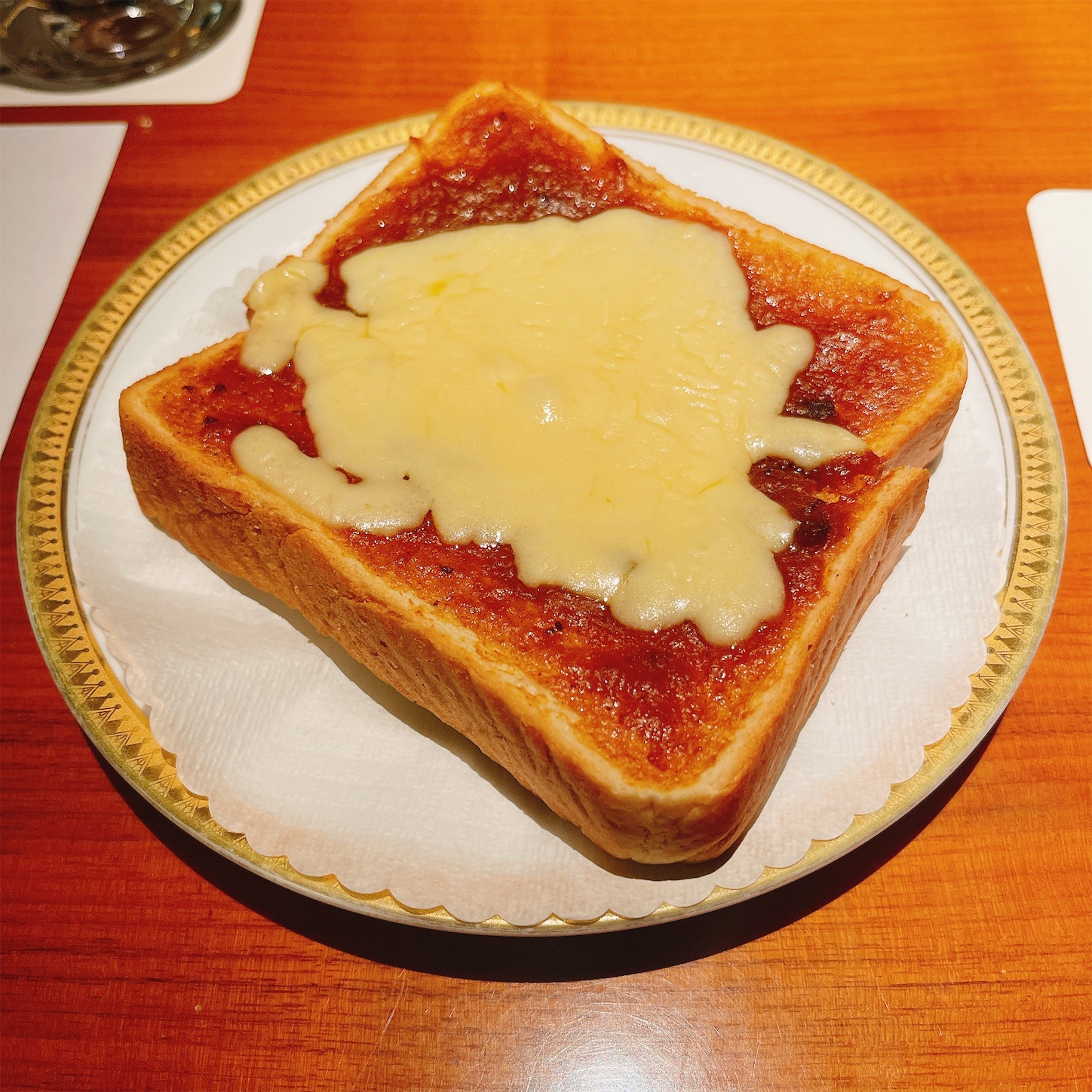 丸福珈琲店のカリートースト