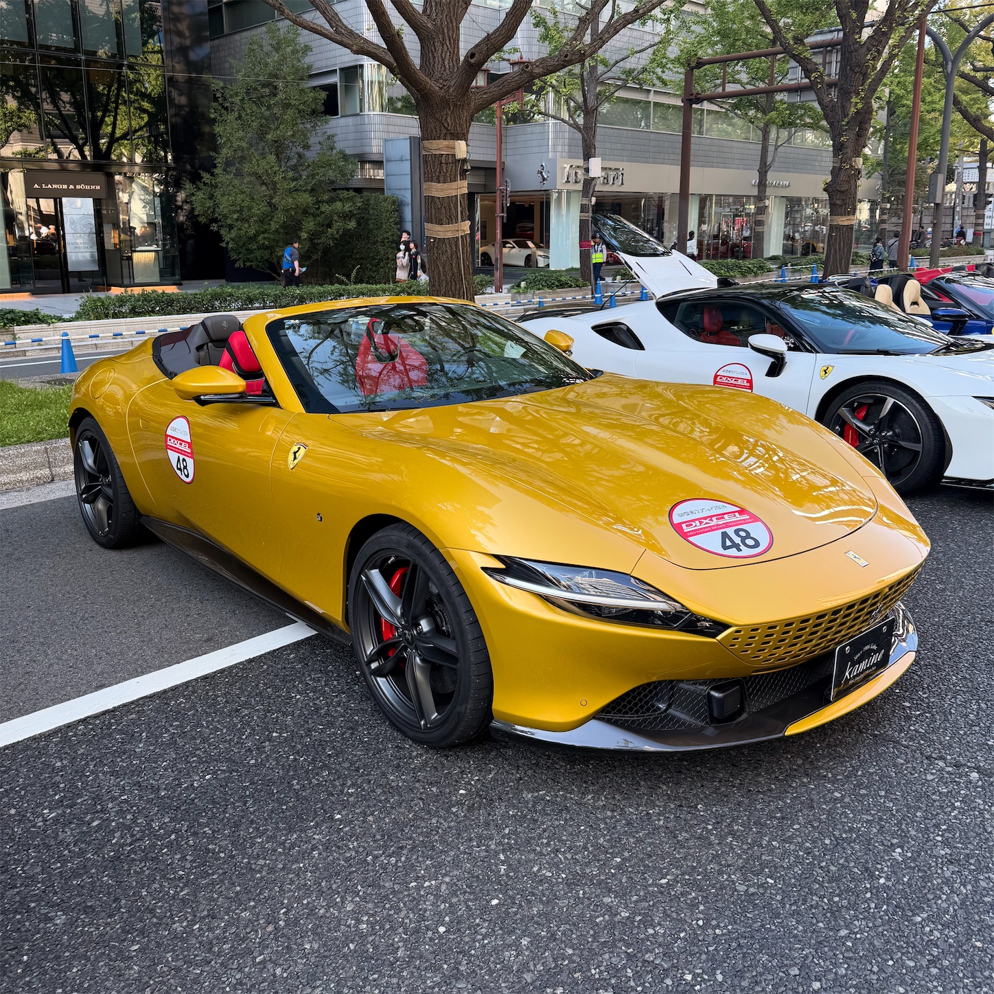 展示されていたスポーツカー２