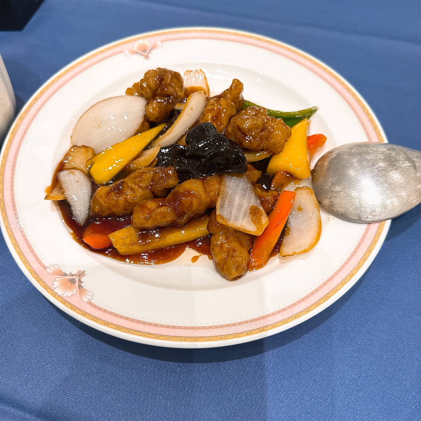 龍王のぶどう豚の桷志田黒酢入り酢豚 龍王のぶどう豚の桷志田黒酢入り酢豚