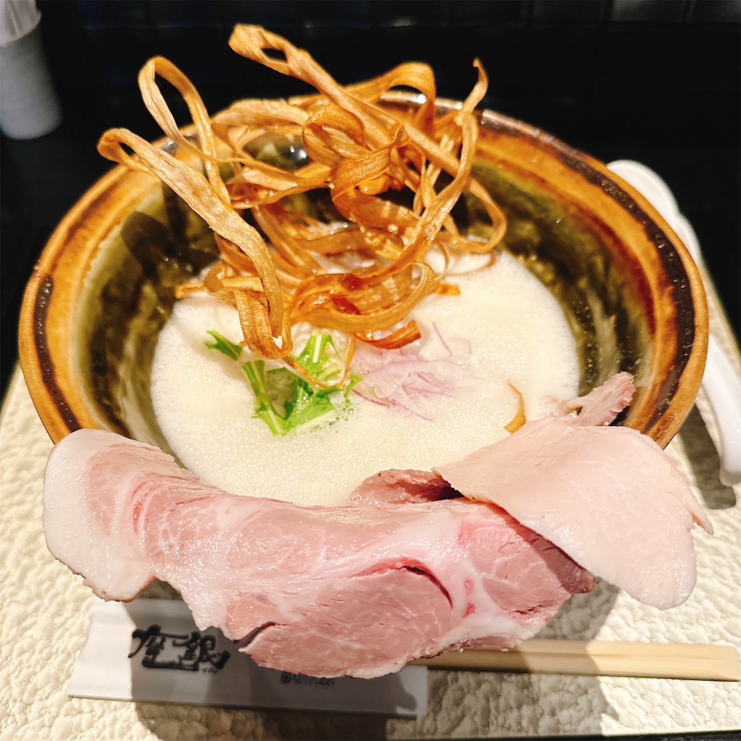 鶏soba座銀本店の鶏soba