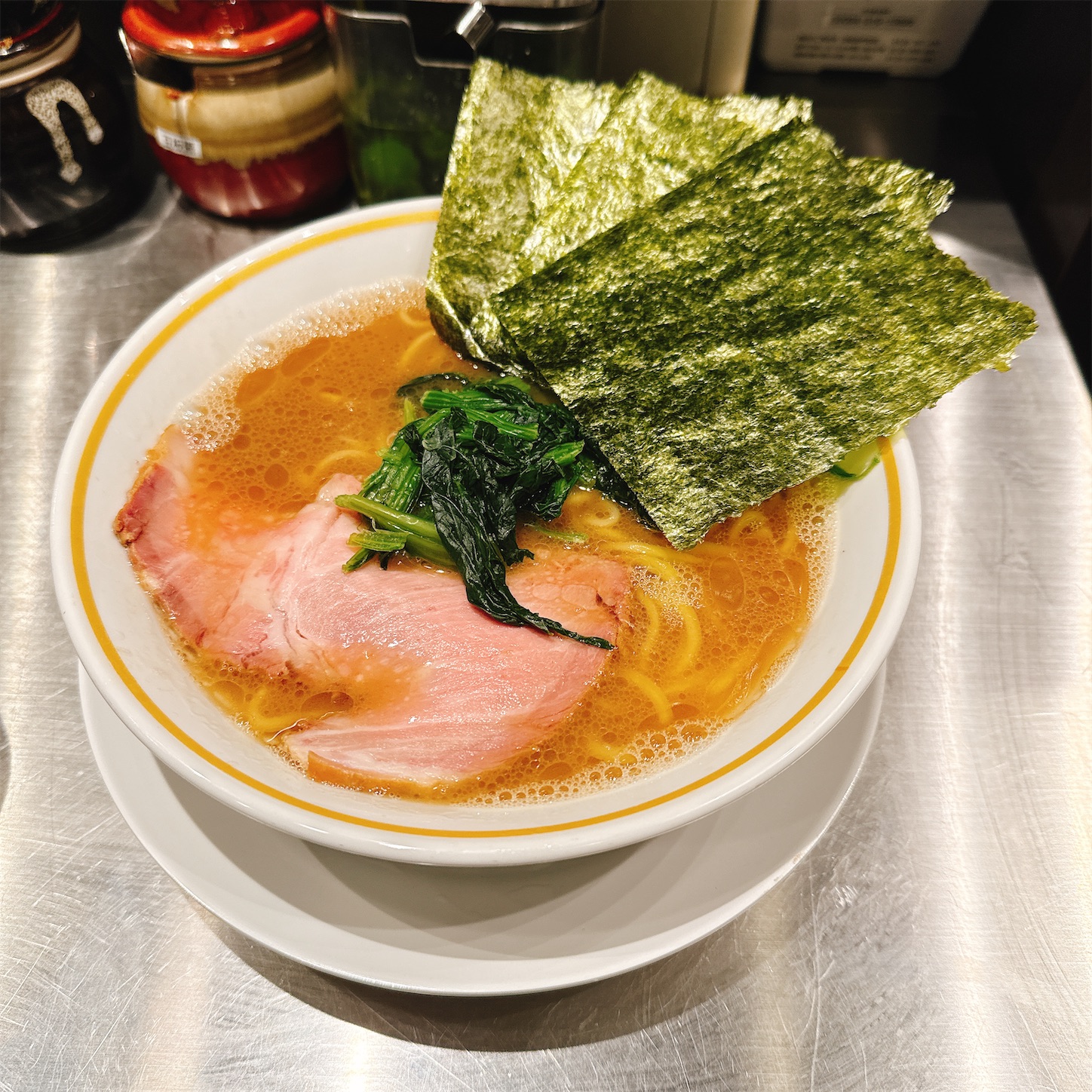 麺家よし川天王寺のらーめん並