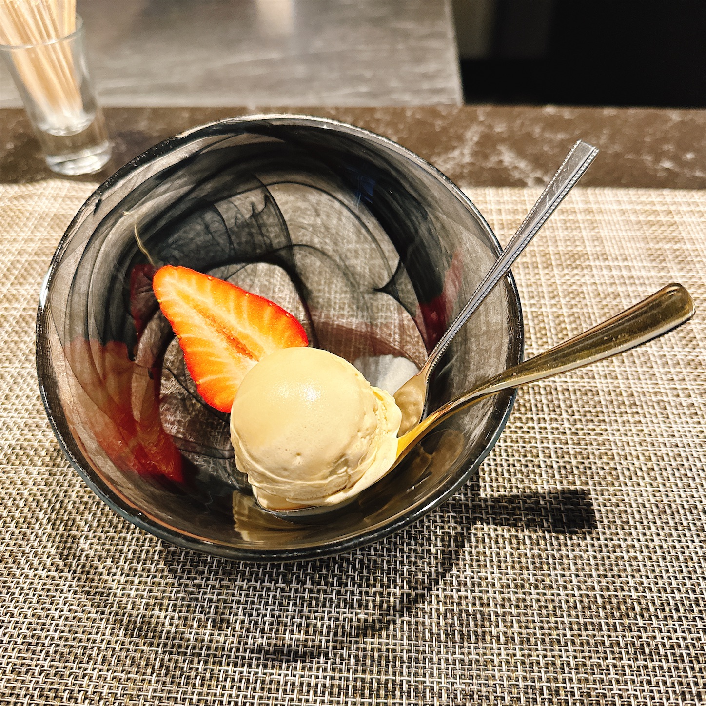 鉄板焼GUMPのデザート