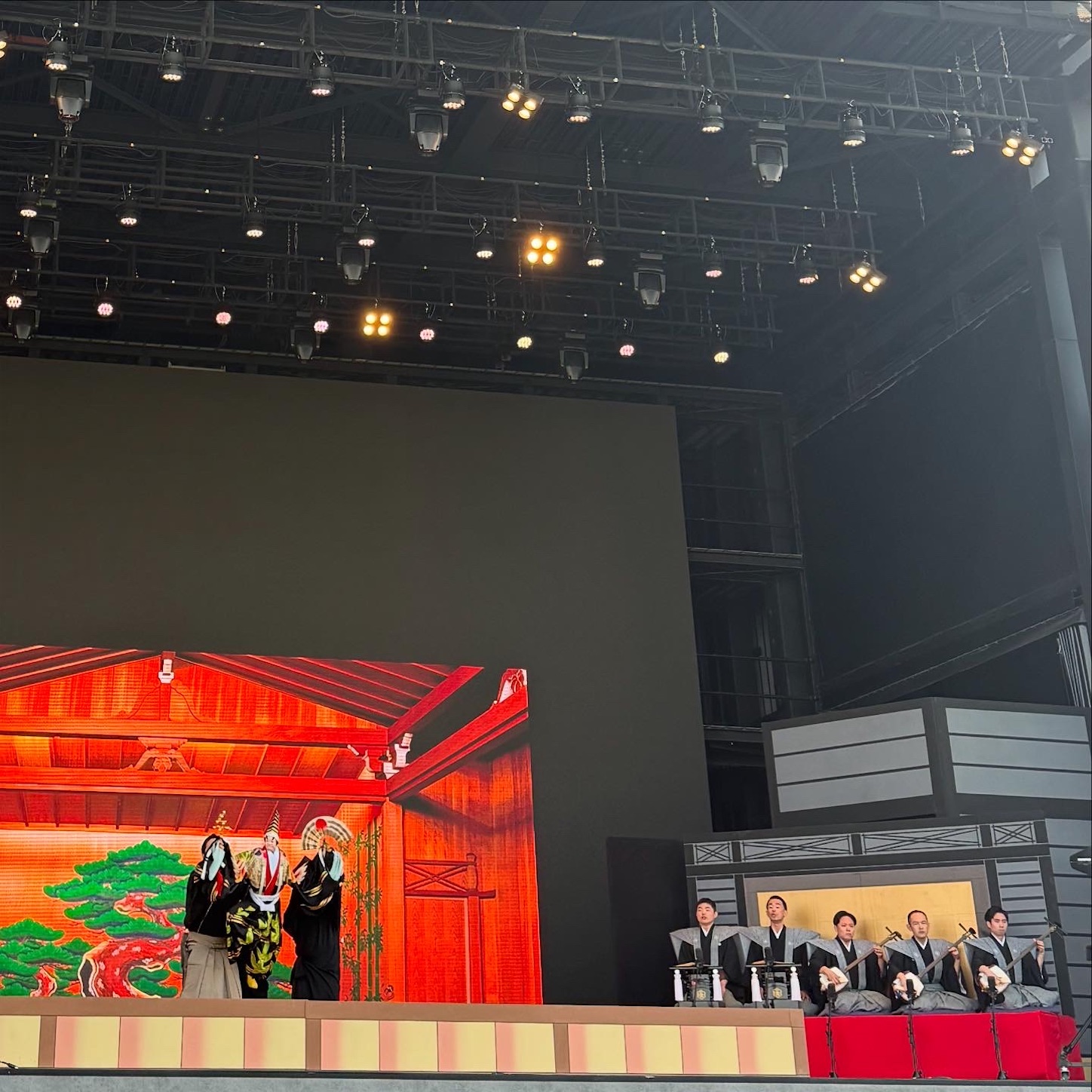 EXPOアリーナの文楽 EXPOアリーナの文楽