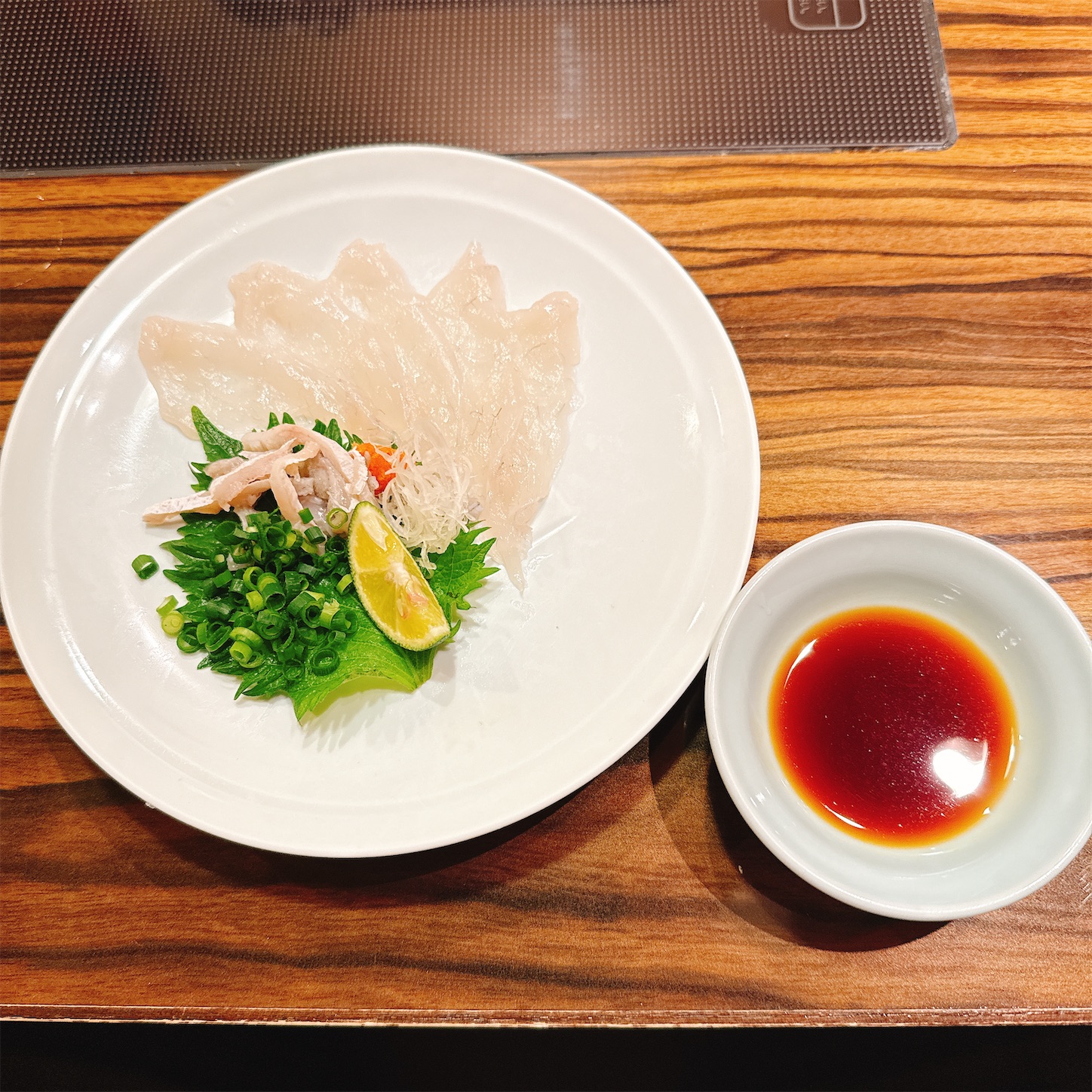 玄鰻コースのてっさ 玄鰻コースのてっさ