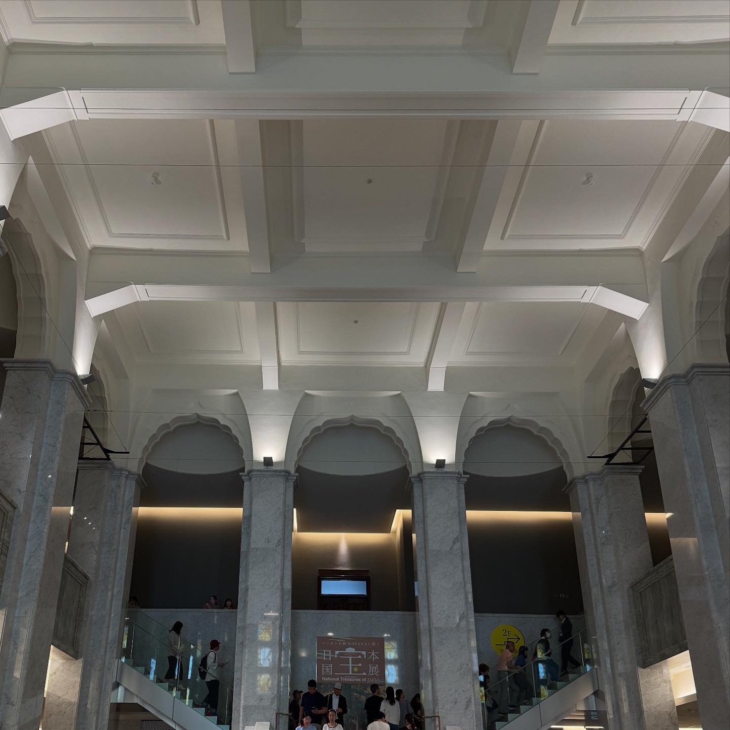 大阪市立美術館の内部 大阪市立美術館の内部