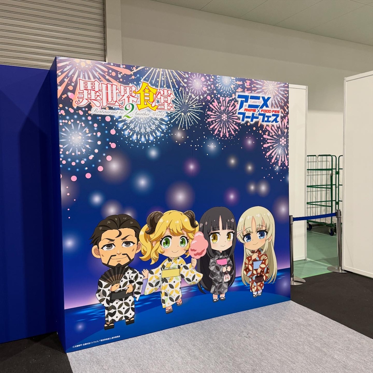 アニメ&times;フードフェス THE 縁日の様子6