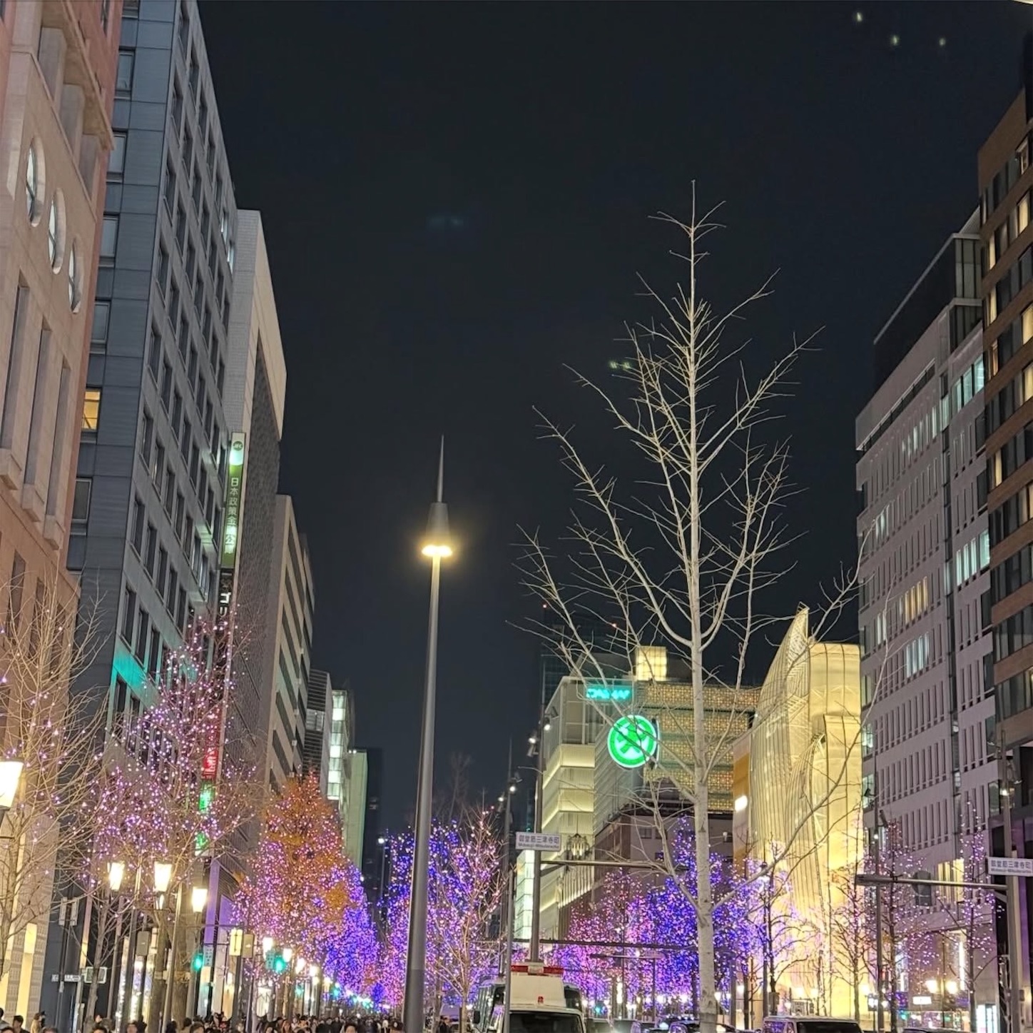 心斎橋周辺のイルミネーション