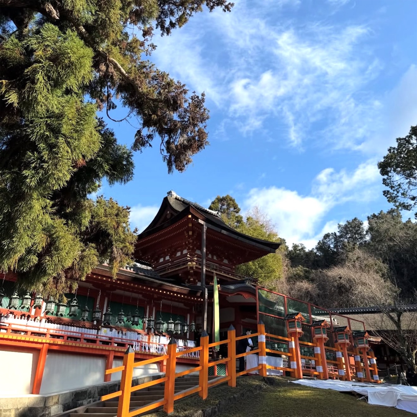 春日大社中門・御廊
