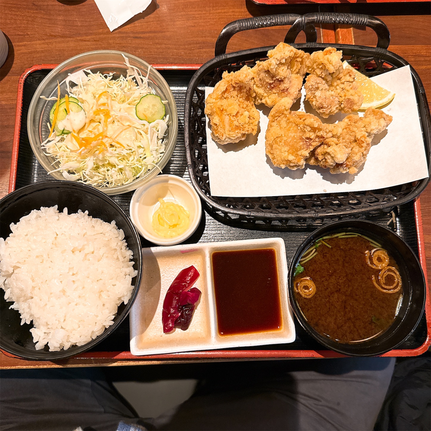 正起屋のからあげ定食 正起屋のからあげ定食