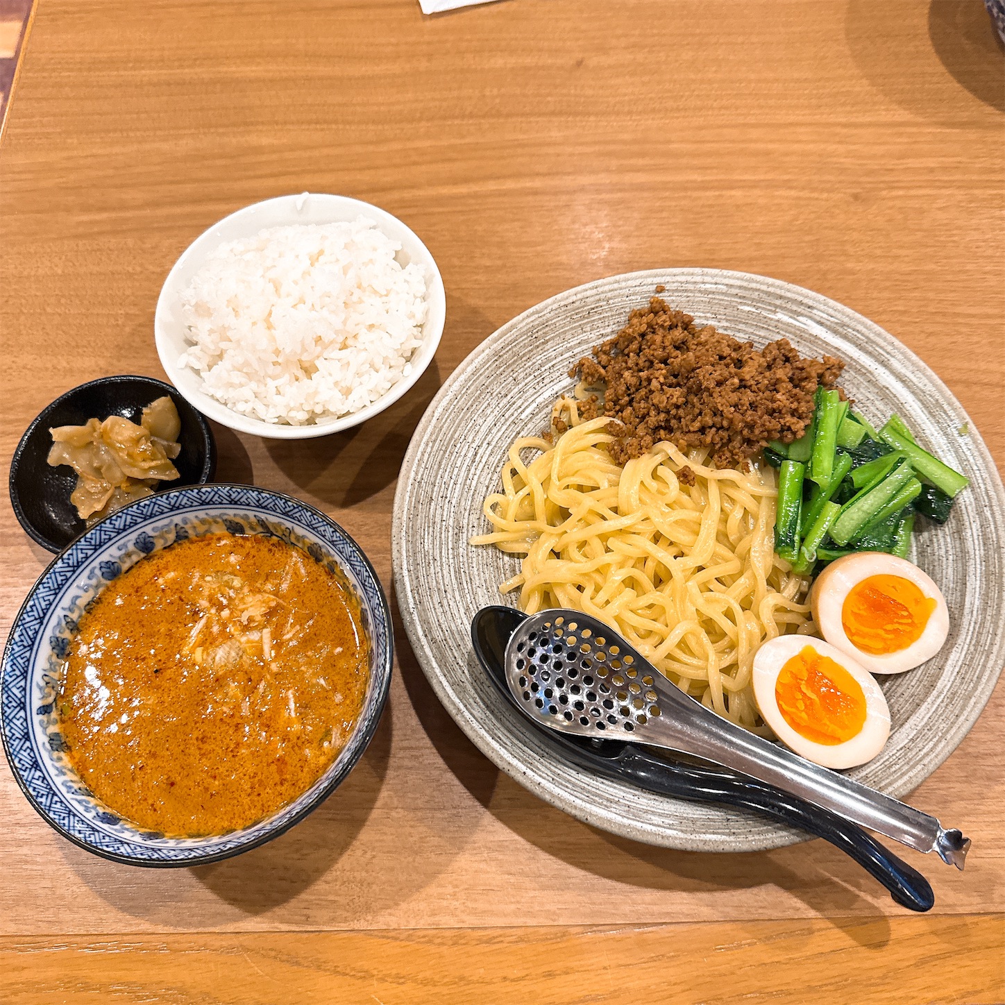 百楽の担々つけ麺