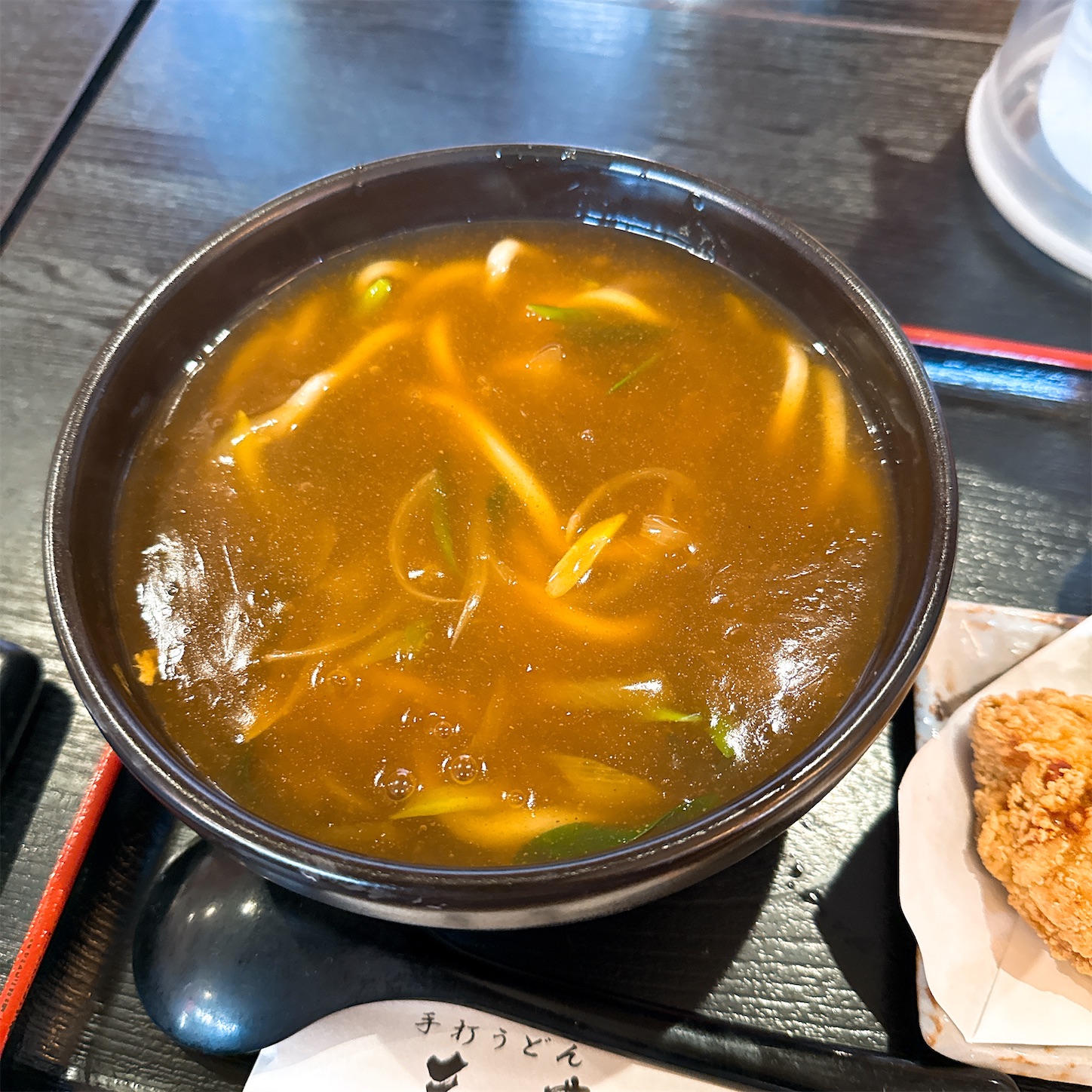 手打うどん三豊のカレーうどん