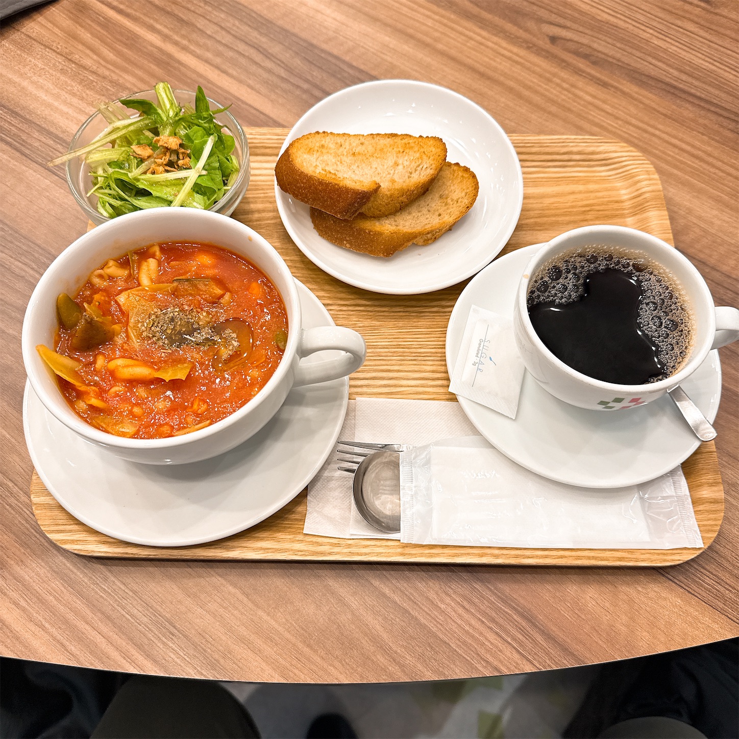 カフェチャオプレッソのごちそうスープのセット