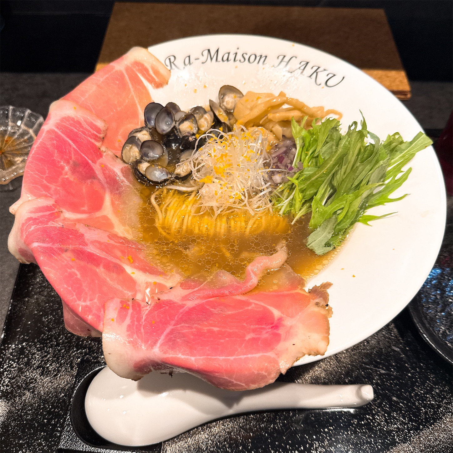 Ra-Maison HAKUのラーメン「翡翠」 Ra-Maison HAKUのラーメン「翡翠」