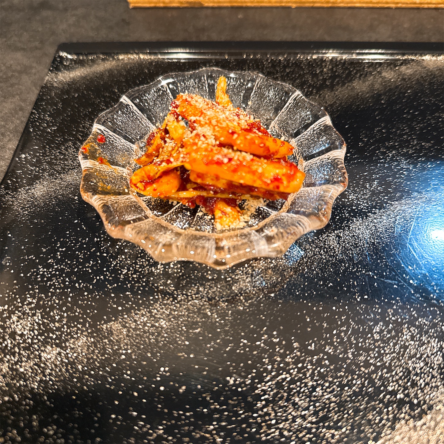 Ra-Maison HAKUのつきだしのキムチ Ra-Maison HAKUのつきだしのキムチ