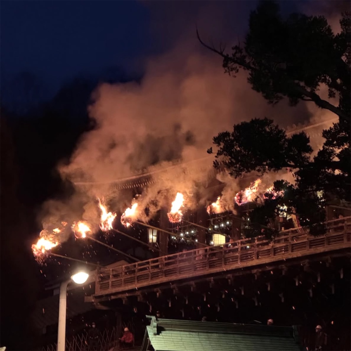 東大寺修二会のお松明2 東大寺修二会のお松明2