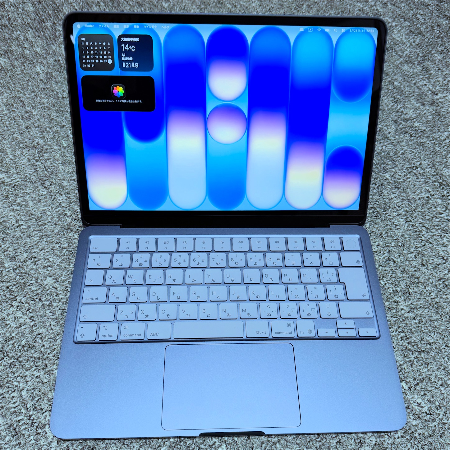 購入したMacBook Neo