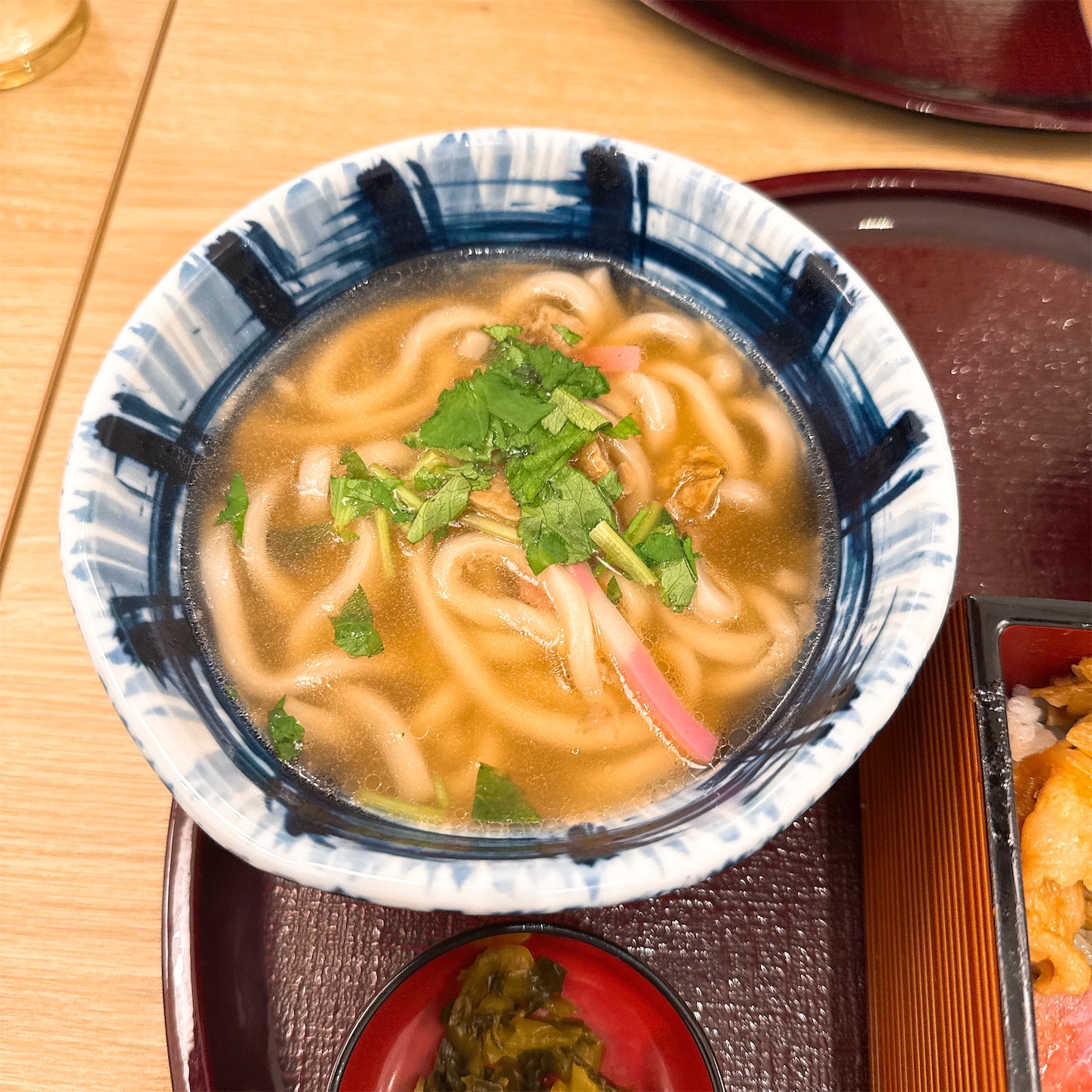 ビフテキ牛ノ福のかすうどん