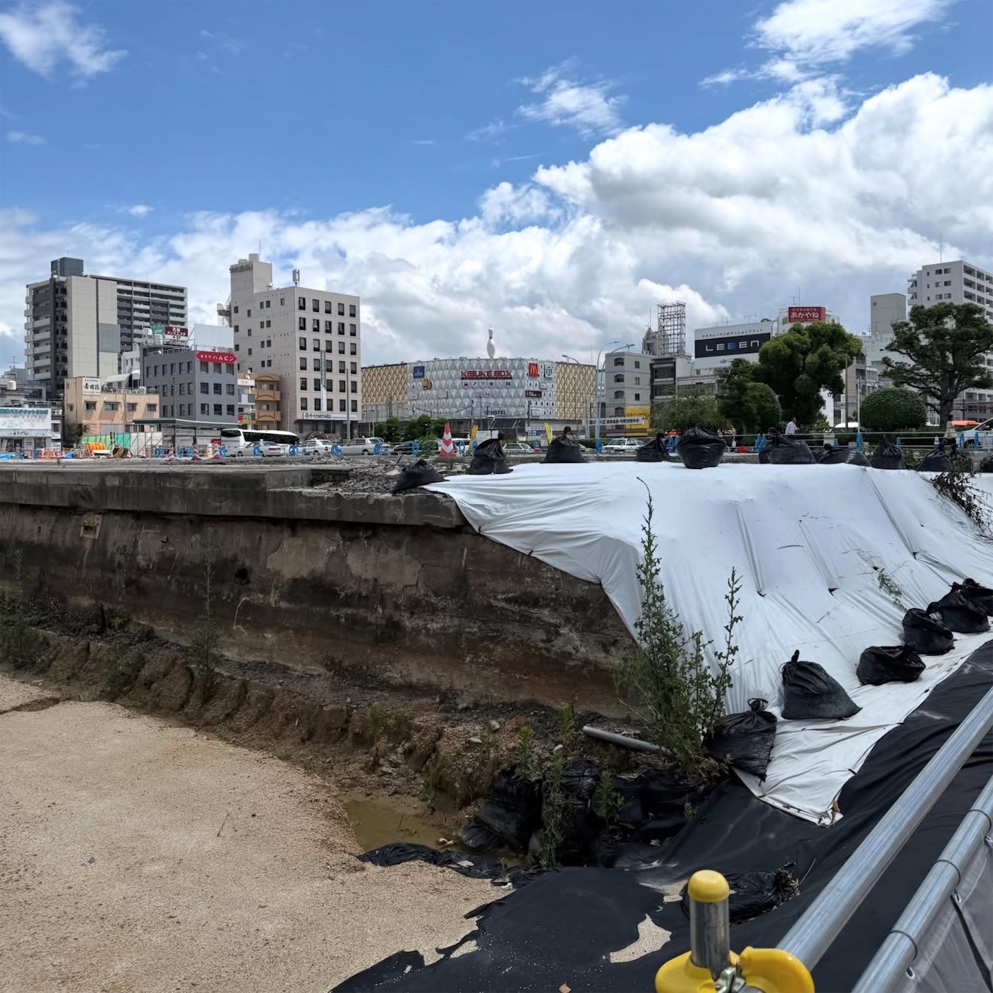 松山駅の旧ホーム1