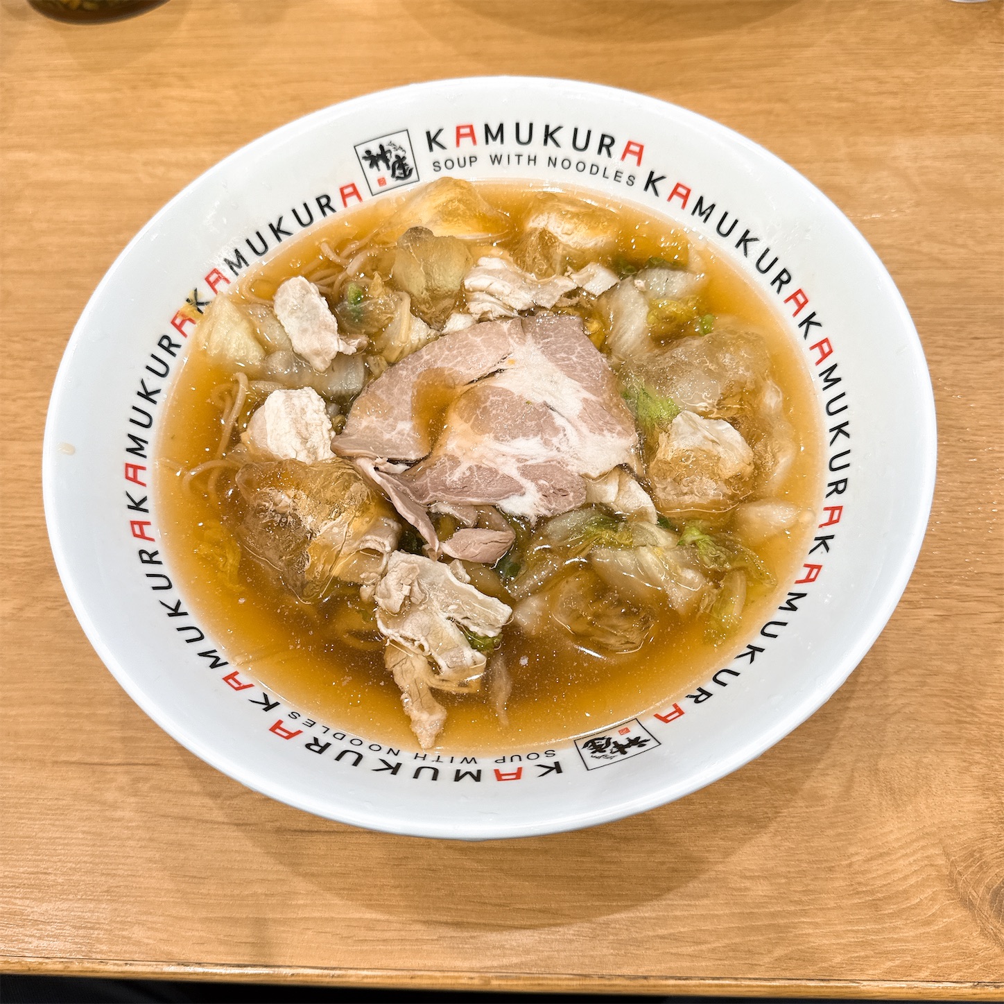 どうとんぼり神座の冷たいおいしいラーメン