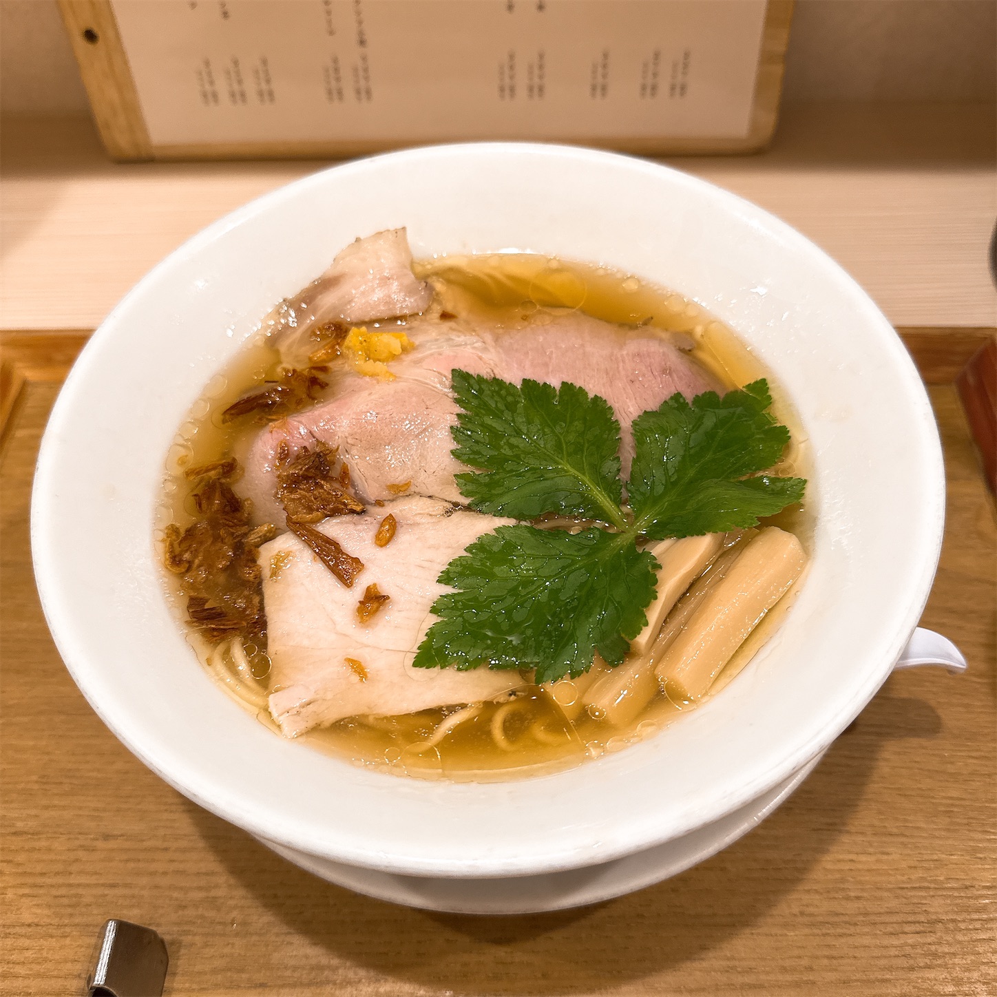 なにわ麺次郎 然の黄金貝らーめん なにわ麺次郎 然の黄金貝らーめん