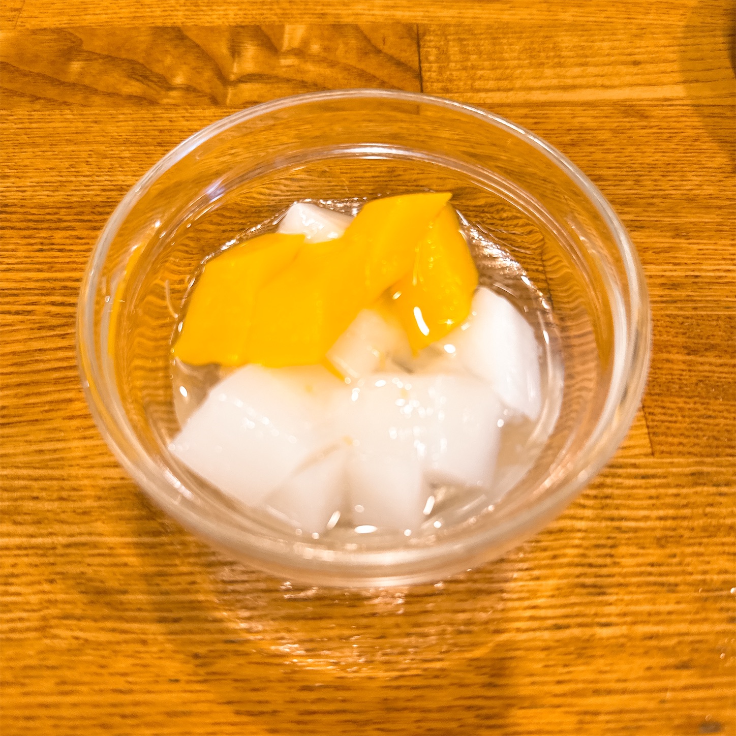 パオパオ四川麻婆豆腐ランチの杏仁豆腐 パオパオ四川麻婆豆腐ランチの杏仁豆腐