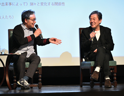 岩松了と風間杜夫@大隈講堂