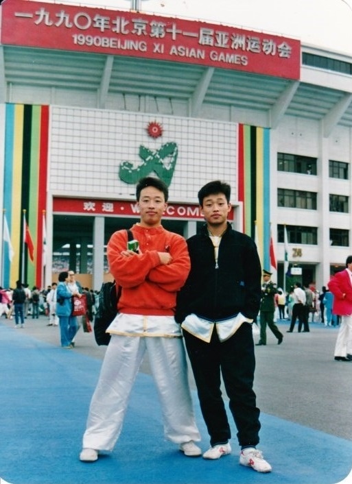 徐言偉、中国武術チームに所属し試合に出る