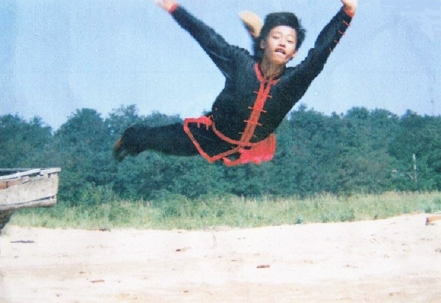 徐言平、中国武術ジャンプ