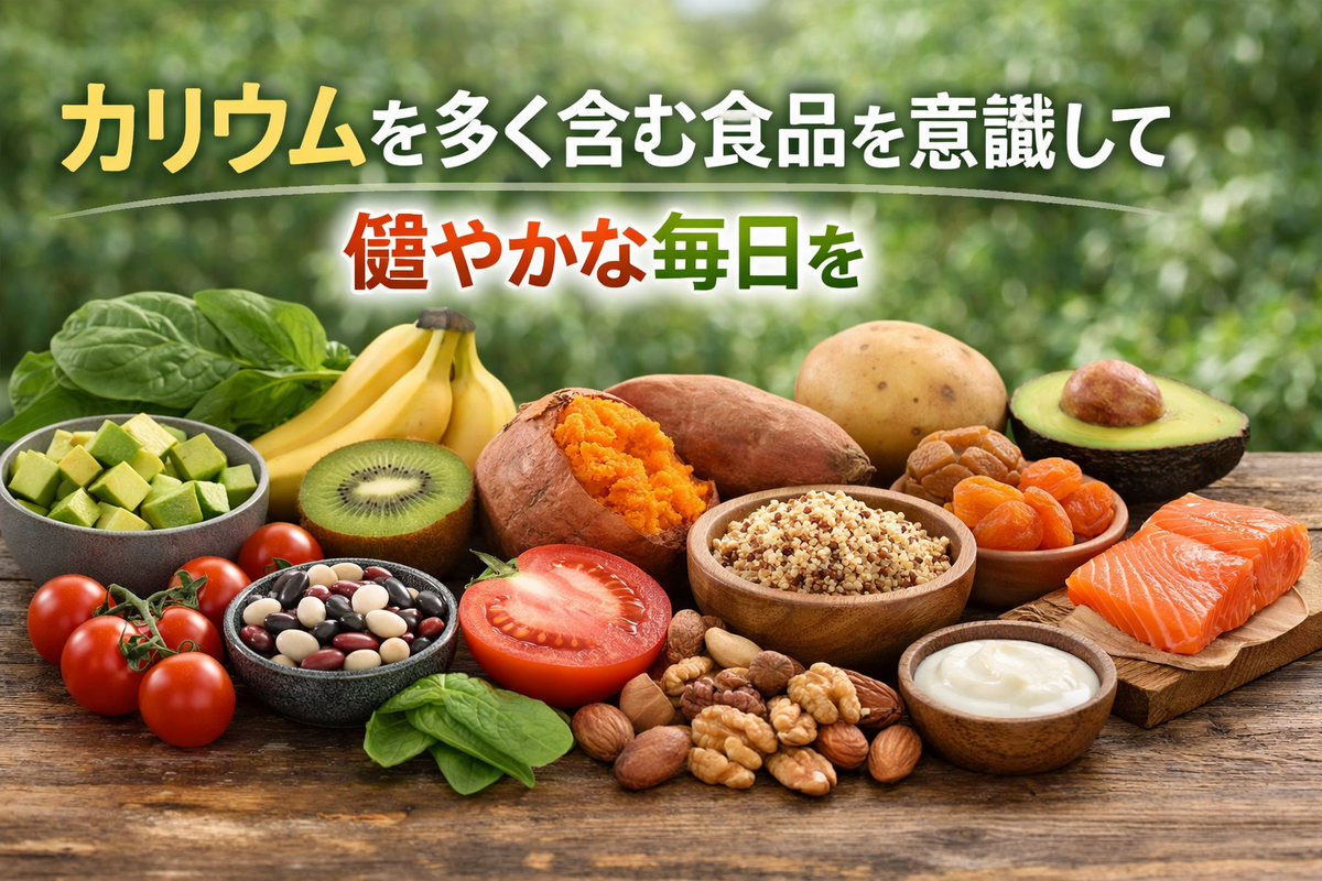 カリウムを多く含む食品を意識して、健やかな毎日を - 魔法の生活習慣のブログ