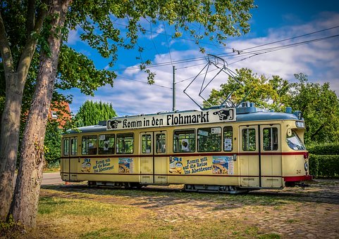 トラム, 鉄道, 電車, あえて, 現在の, Elektrik, トラフィック