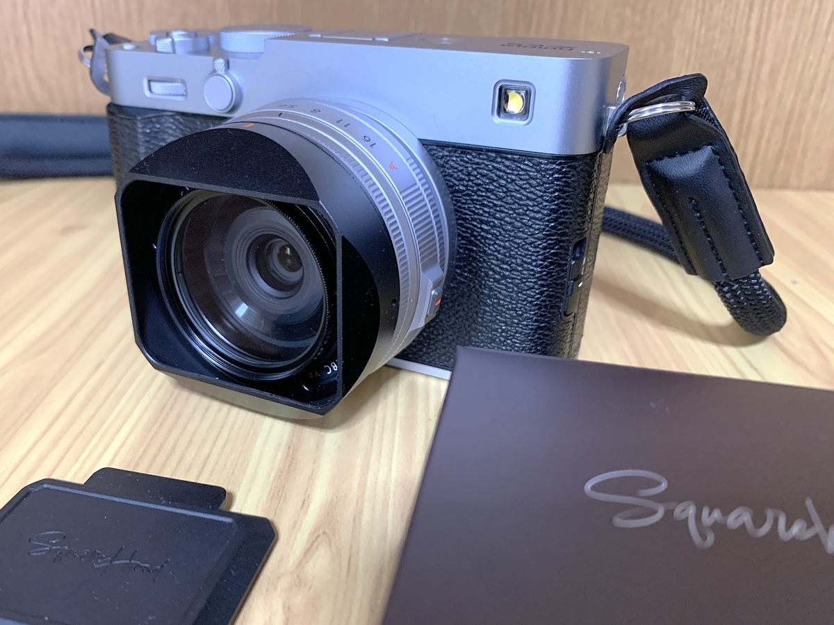 フジノンXF23mmF2.8RRWのフードをいろいろ検討