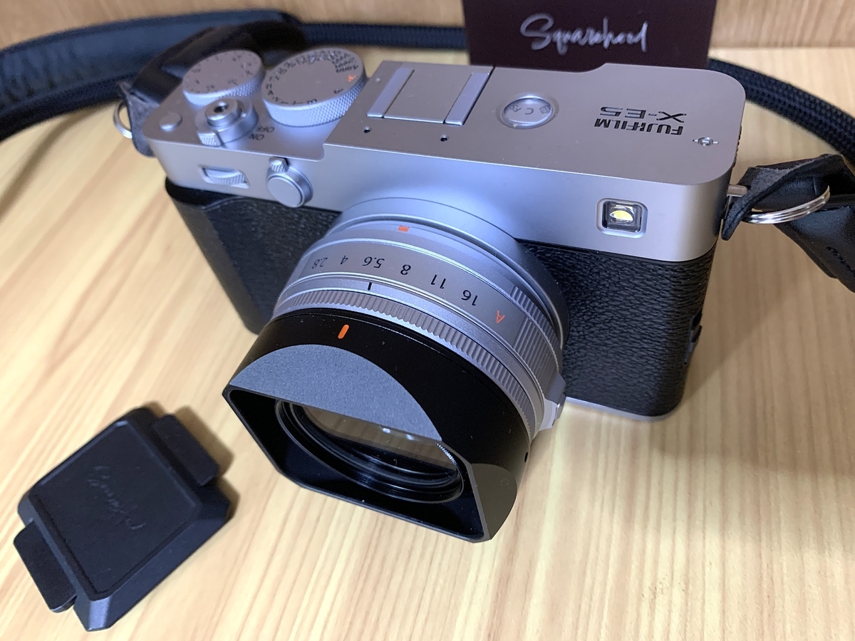 フジノンXF23mmF2.8RRWのフードをいろいろ検討