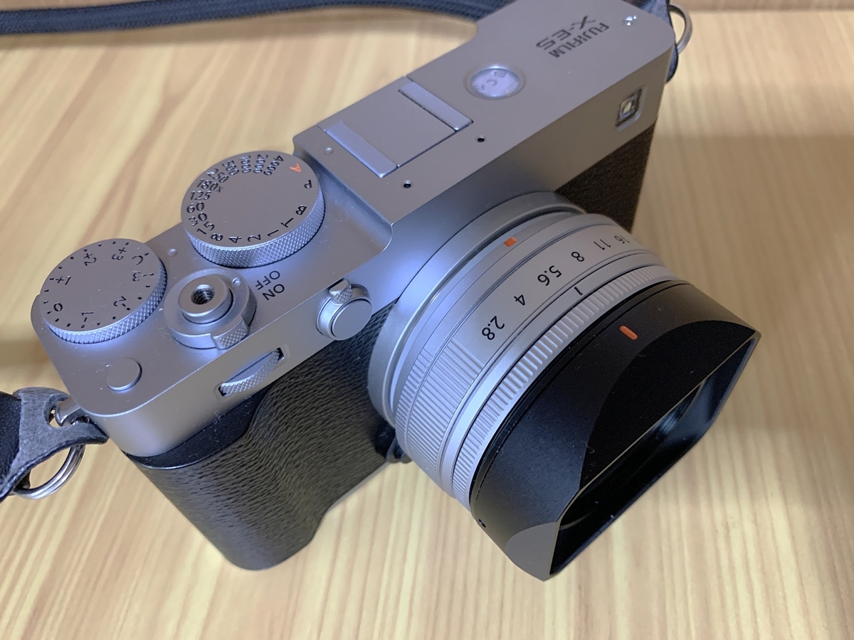 フジノンXF23mmF2.8RRWのフードをいろいろ検討