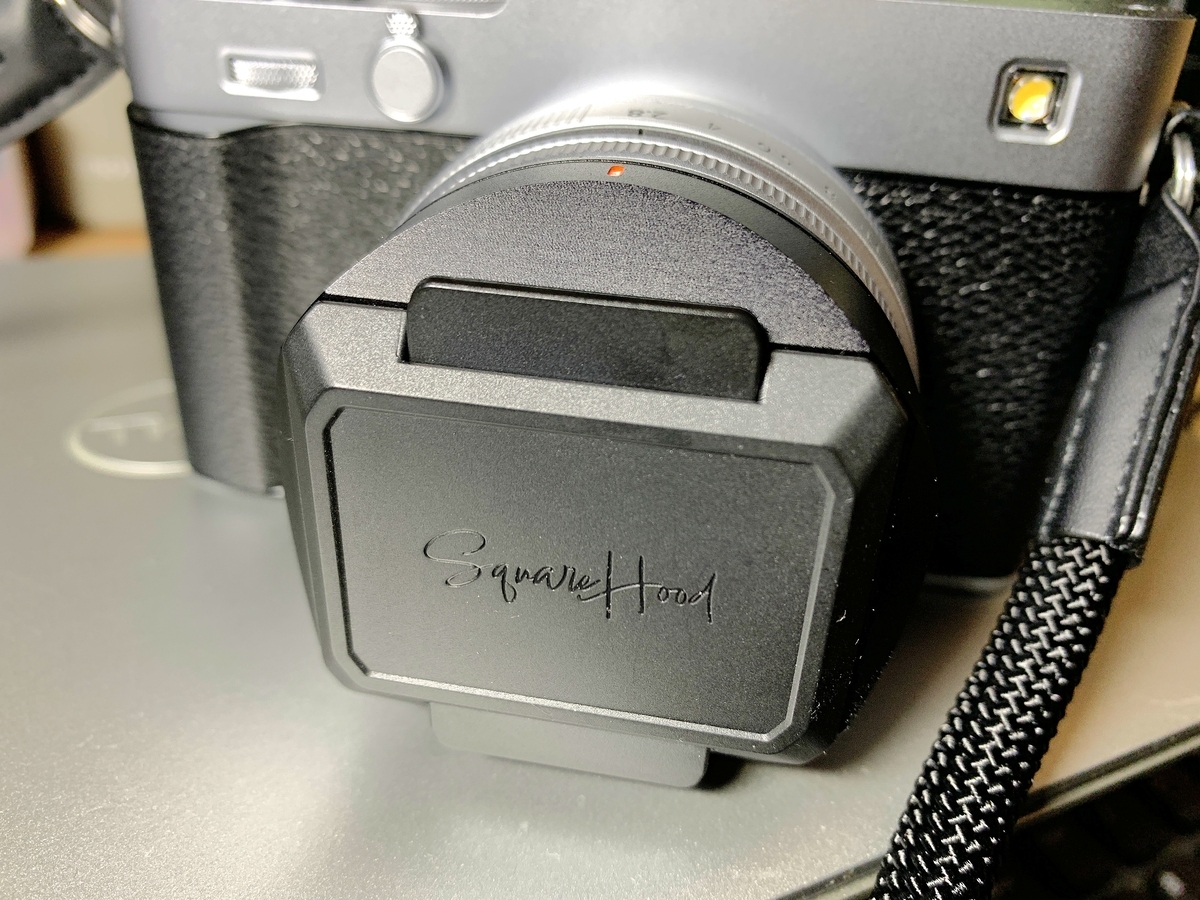 フジノンXF23mmF2.8RRWのフードをいろいろ検討