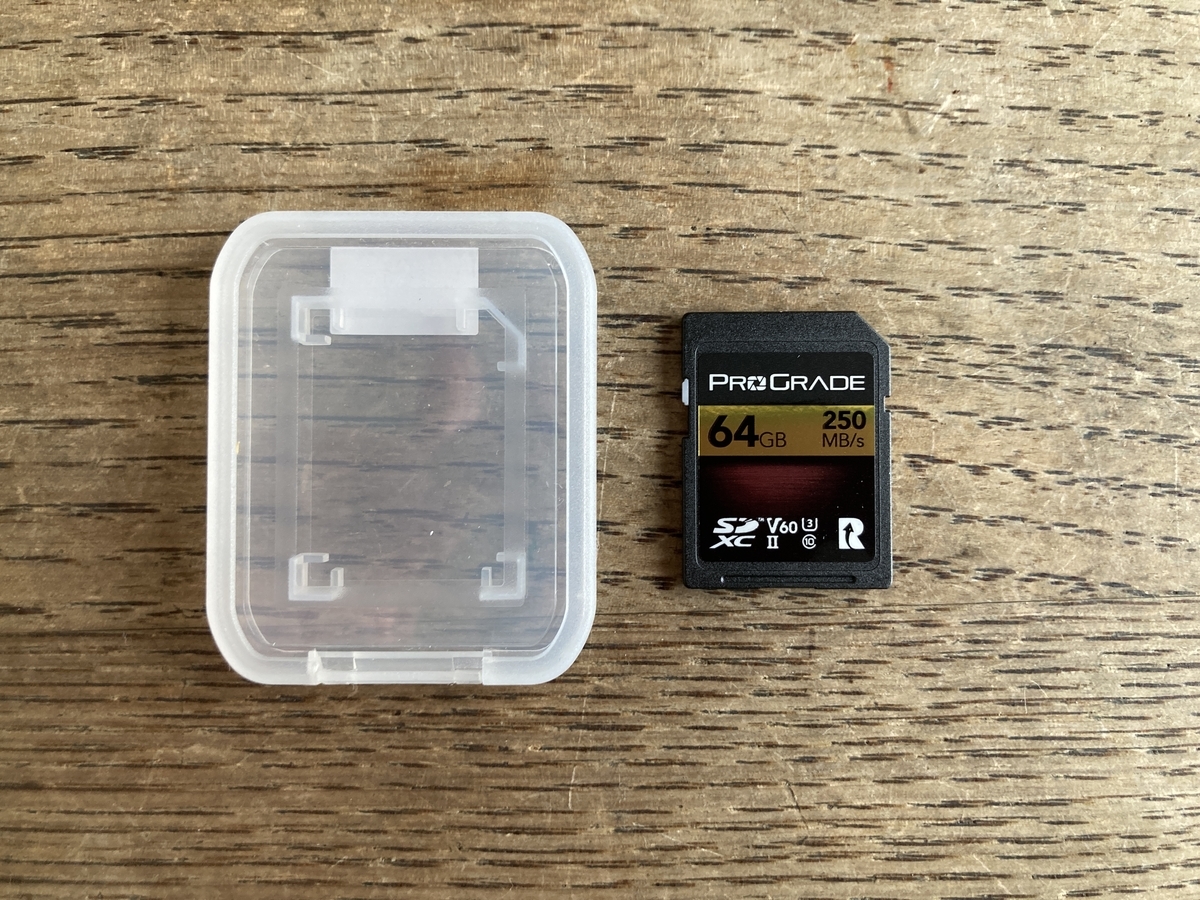 OLYMPUS OM-D E-M5 MarkⅡ用に、SDカード「ProGrade Digital