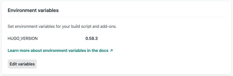 Netlifyで failed to transform resource: TOCSS: failed to transform ...