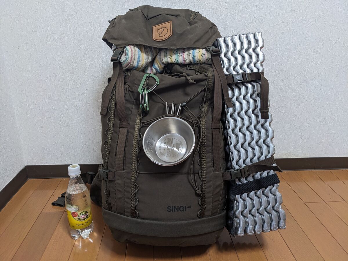 フェールラーベンのShigi48徹底レビュー｜登山の荷造りも紹介