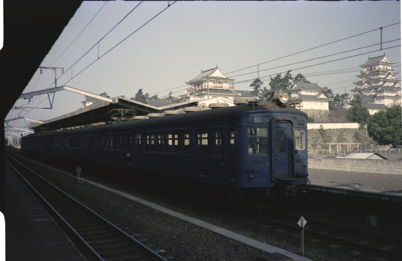 蔵出し画像 福塩線 クモハ51043 (1977年3月) - 省型旧形国電の残影を求めて