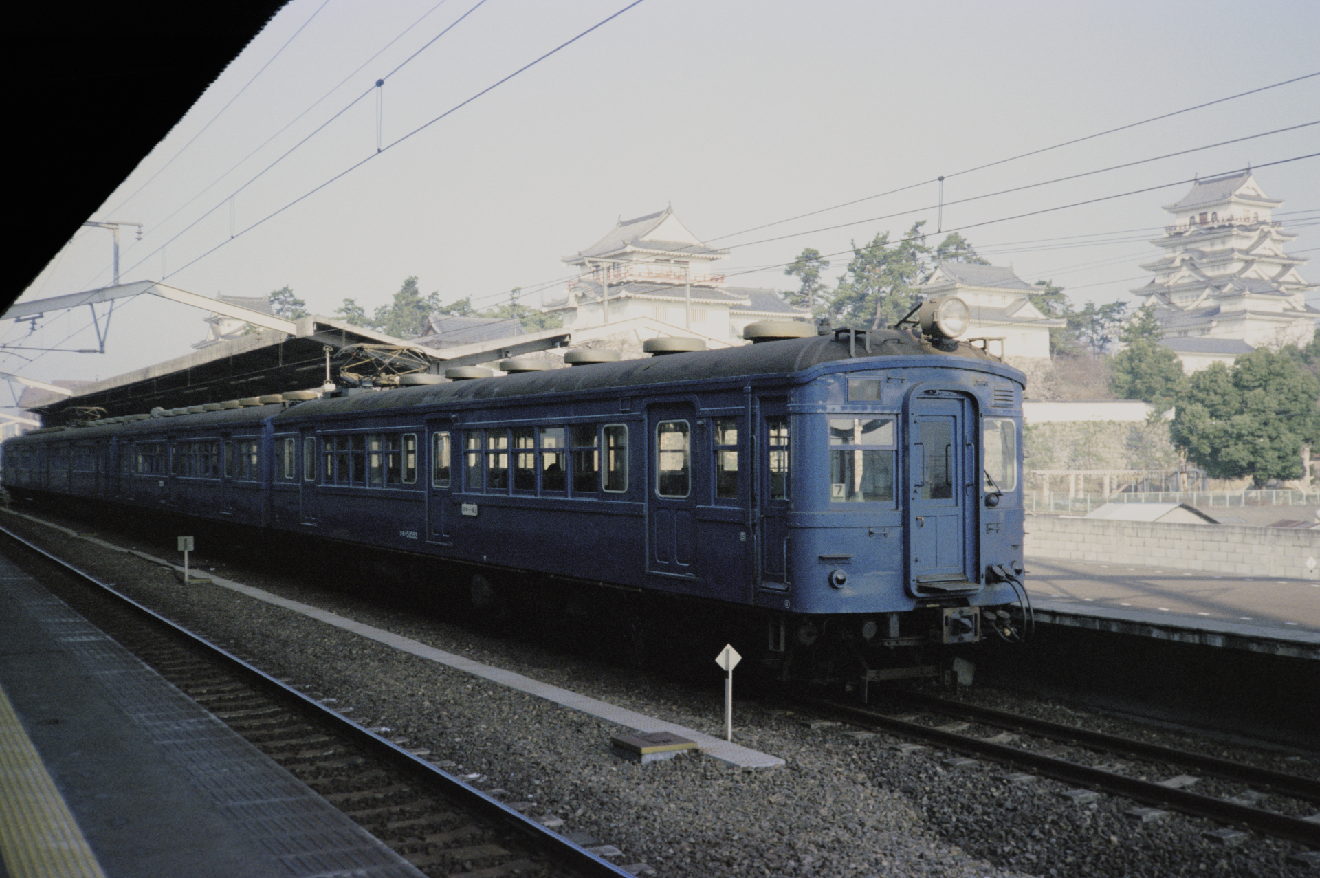 蔵出し画像 福塩線 クモハ51053 (1977年3月) - 省型旧形国電の残影を求めて 蔵出し画像 福塩線 クモハ51053 (1977年3月) - 省型旧形国電の残影を求めて