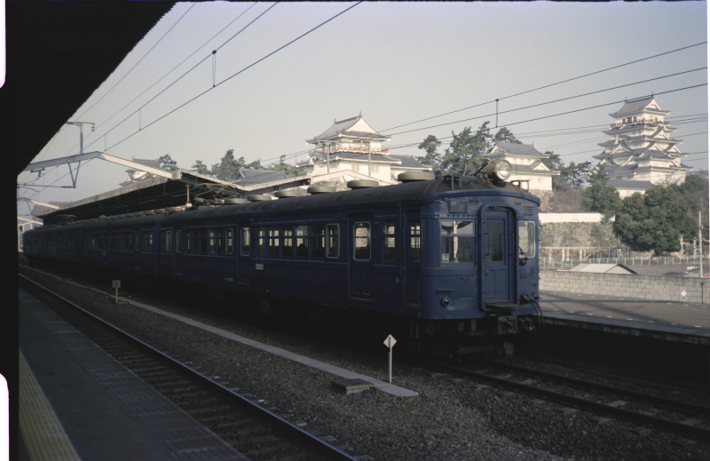 蔵出し画像 福塩線 クモハ51053 (1977年3月) - 省型旧形国電の残影を求めて