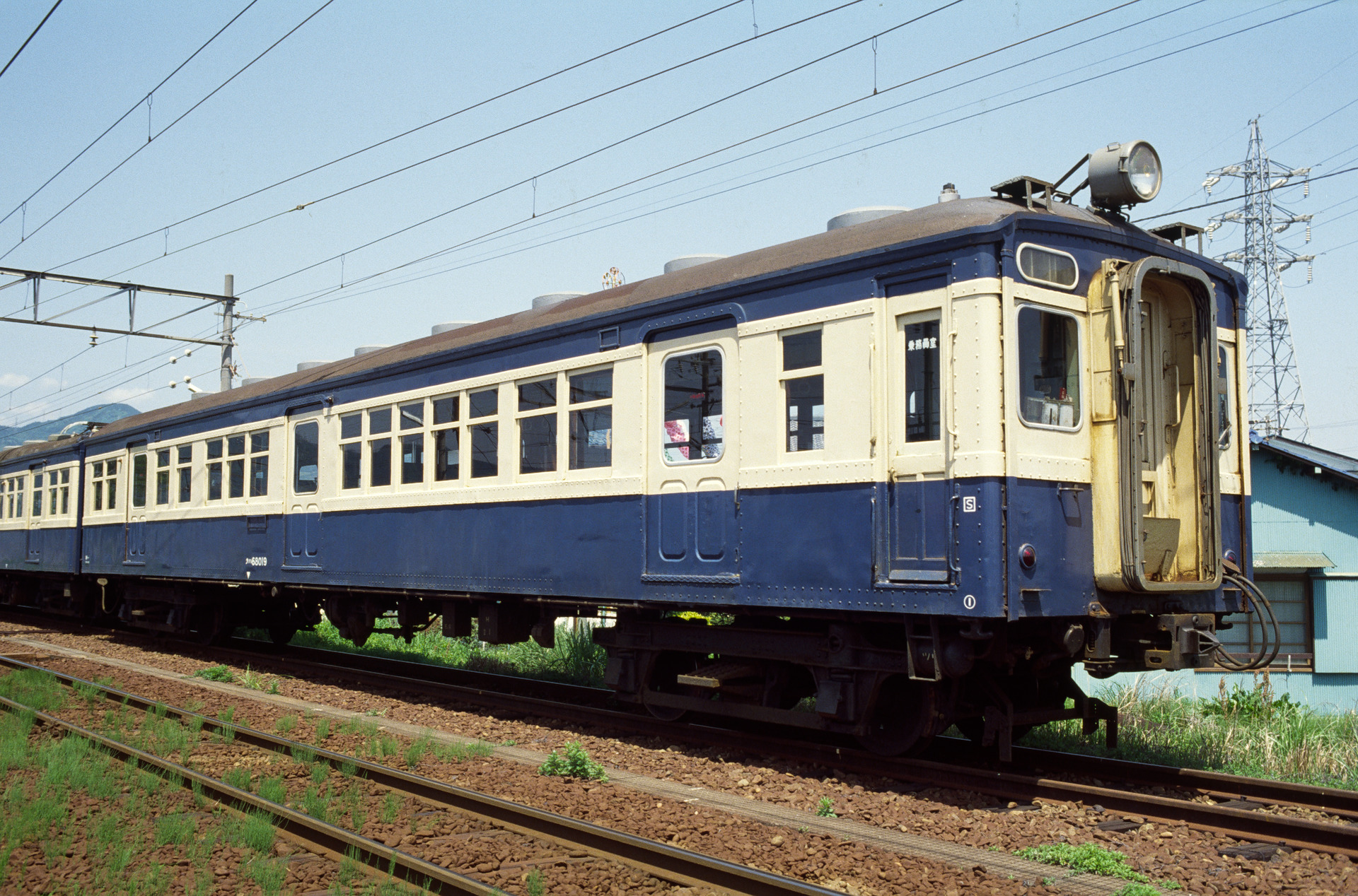 数少ない幌付きの制御車だった 身延線 クハ68019 - 省型旧形国電の残影