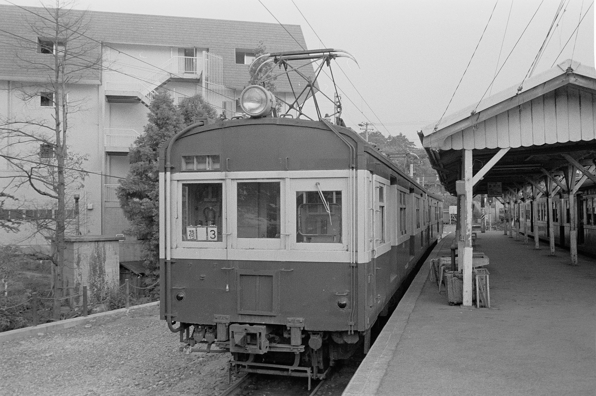 珍しく PS-11 をつけていた飯田線のクモニ13025 (蔵出し画像