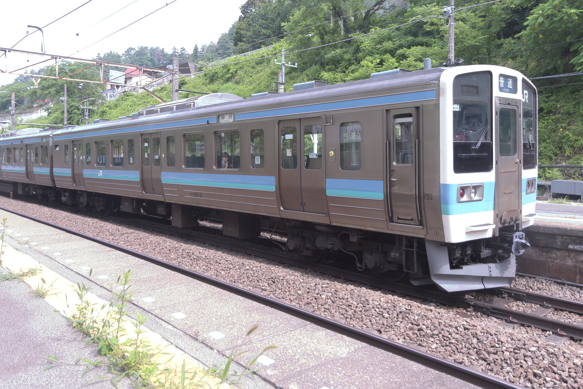 中央東線 211系 日常の記録: クハ211-3他 (N603編成) - 省型旧形