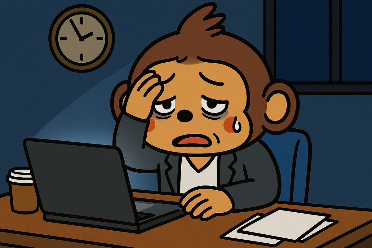 働きすぎて、病気になってしまいました