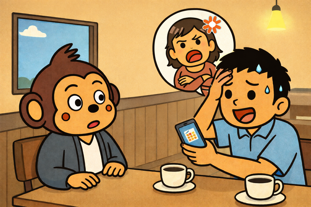 結婚記念日を忘れようものなら、大変なことになる。