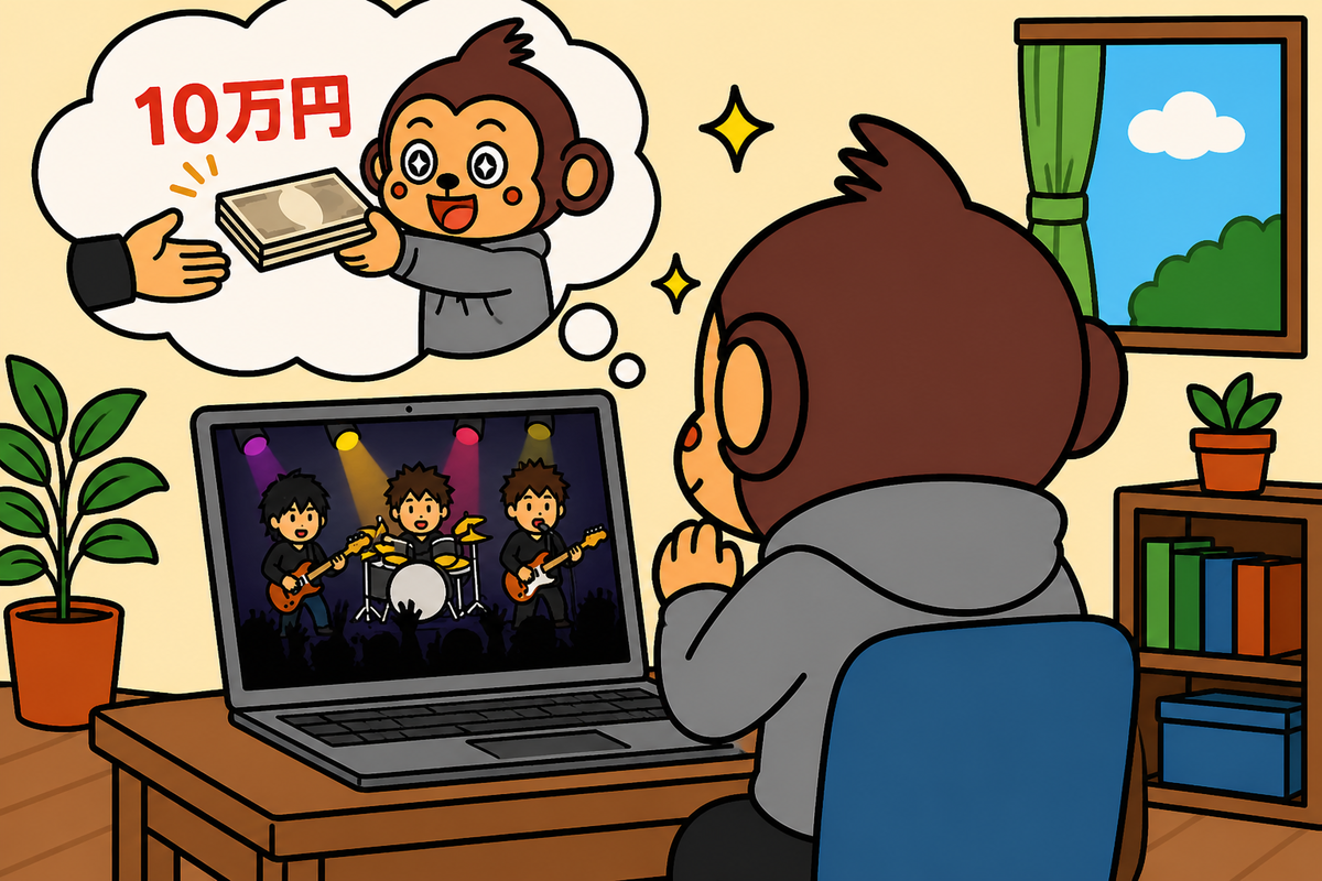 10万円払ってでも、このライブに行きたい。