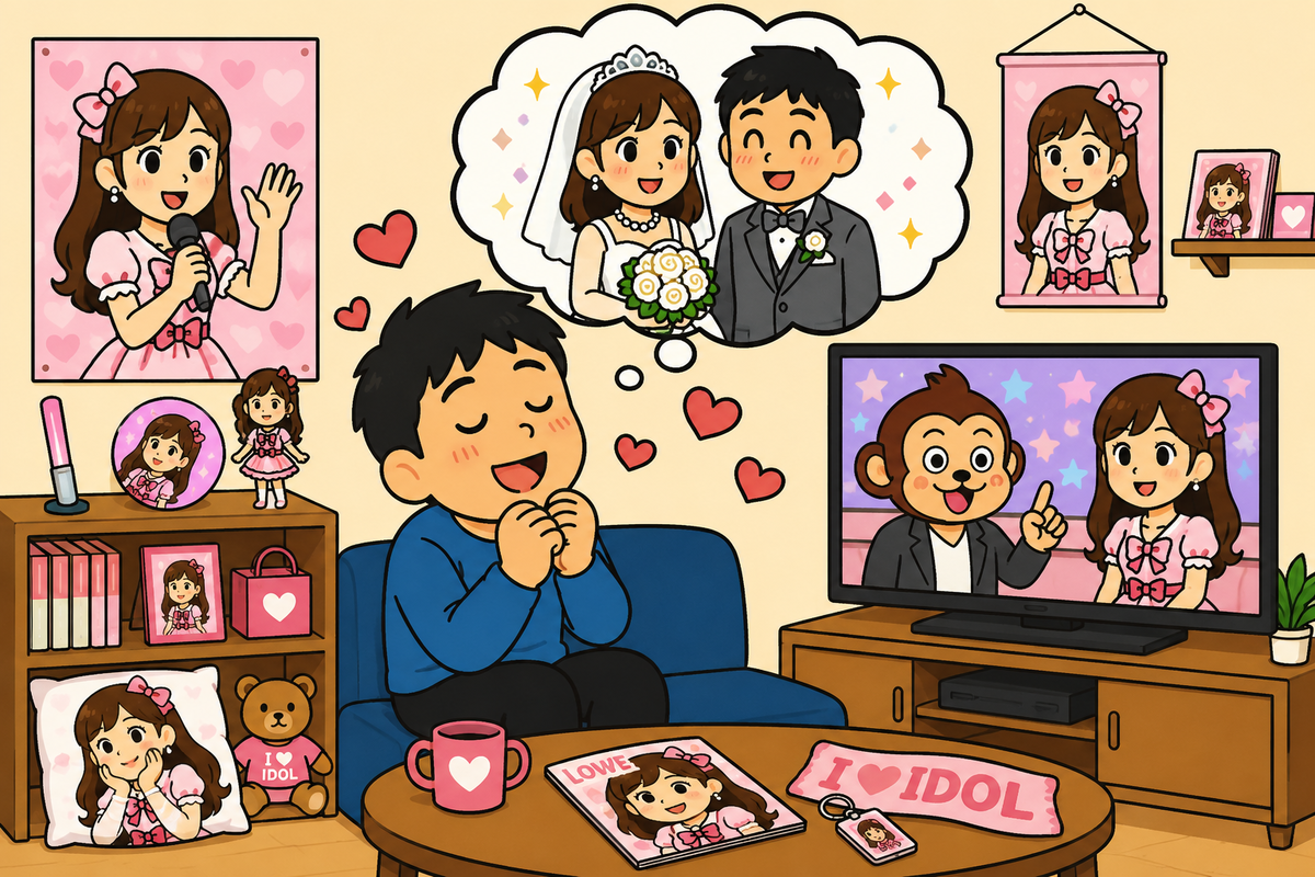 あの人と結婚出来たら、どんなに幸せなことか。