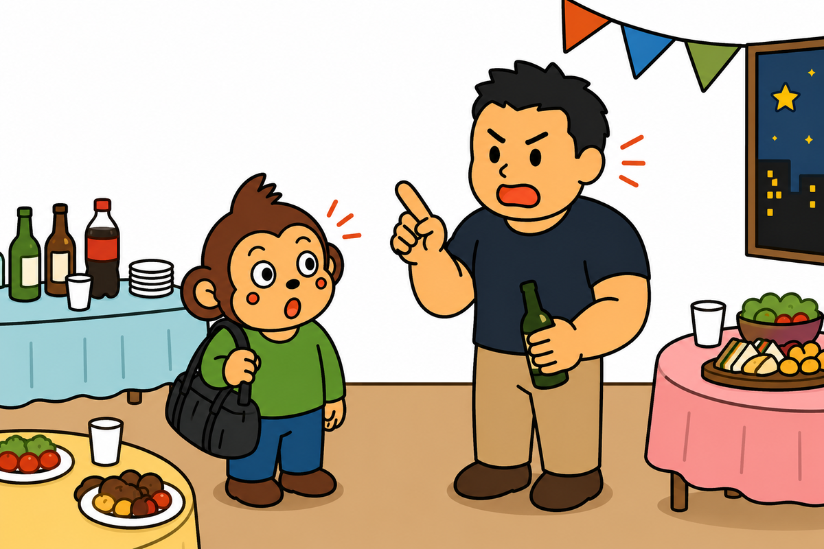 こんな顔をしているけど、怒っているわけではないよ。