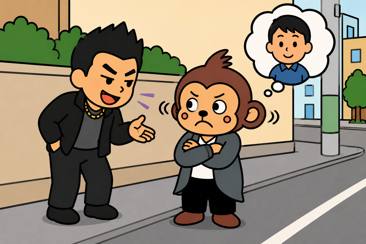 彼がそんなことを言うものか。